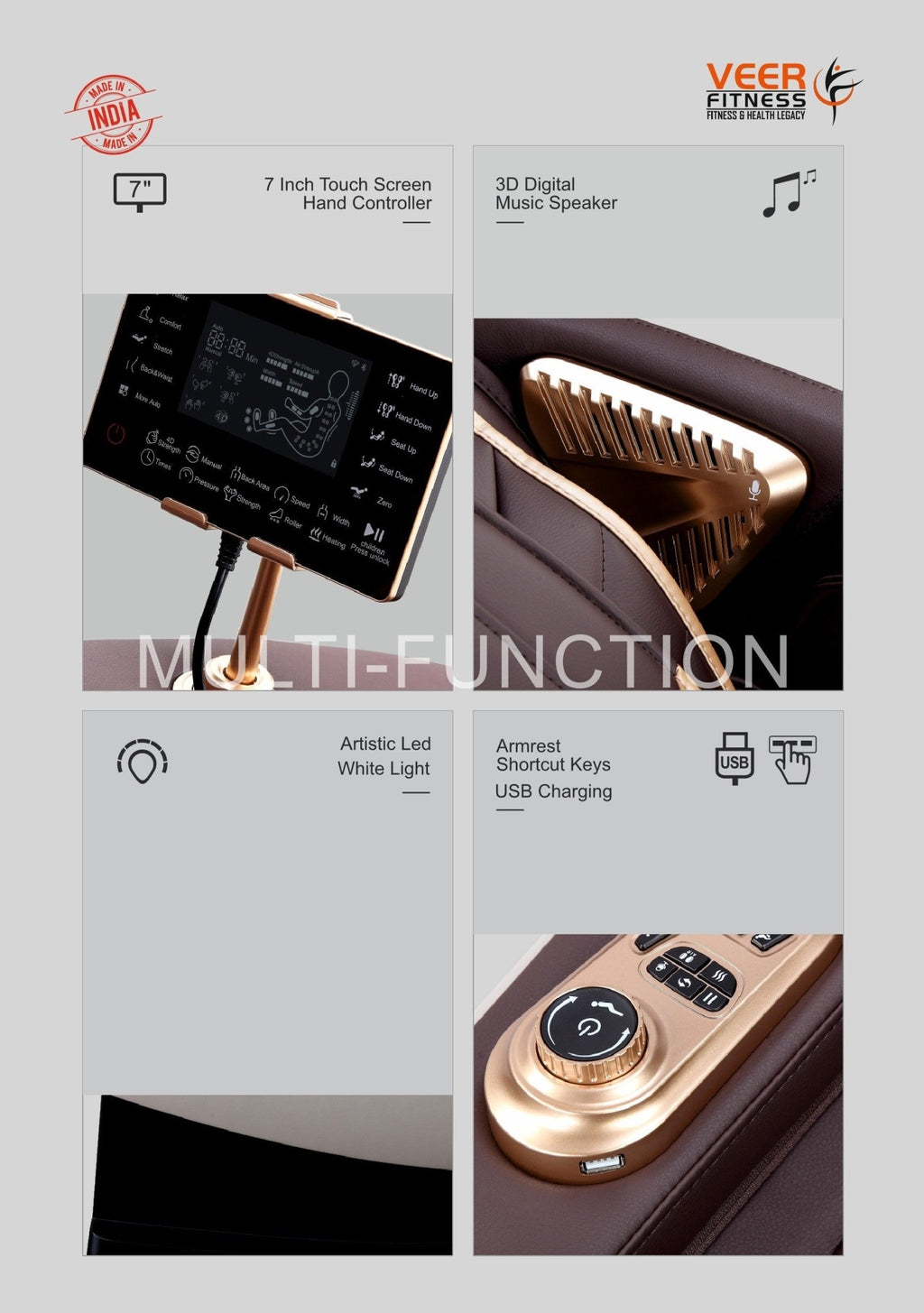 VF - 09 Massage Chair - Veerfitness